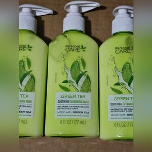 Green Tea Soothing Cleansing Milk MakeUp Remover x3